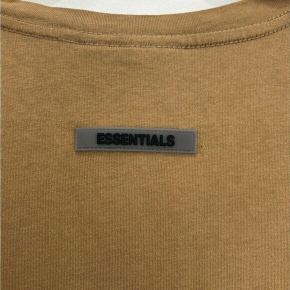 Fear Of God Essentials Tan /taupe T shirt - Picture 7 of 7